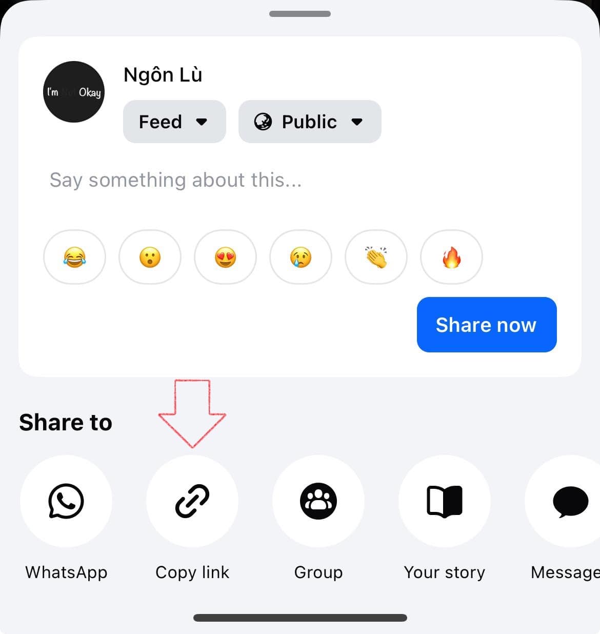 Copy Facebook Video Link