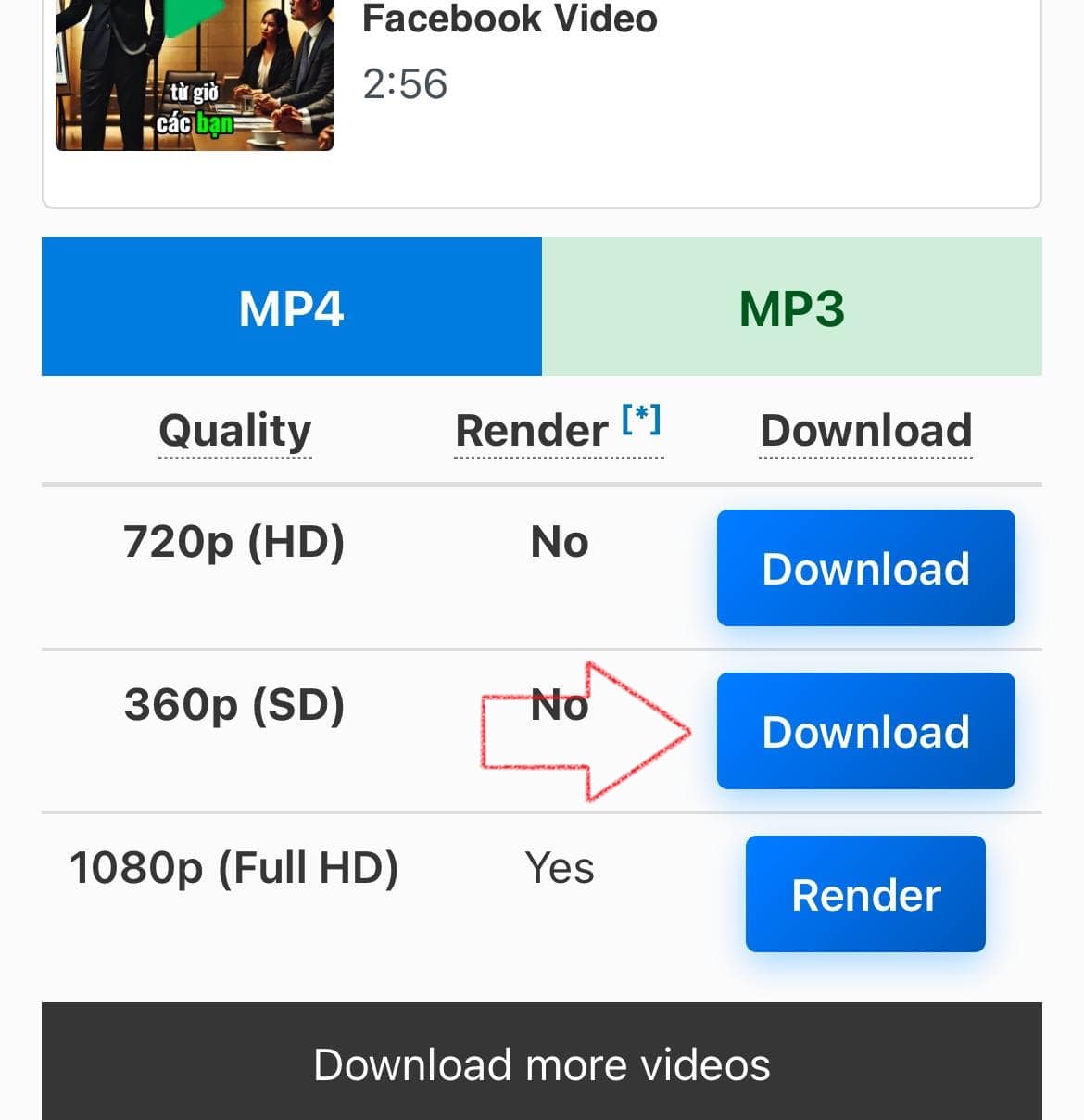 Download Facebook Video